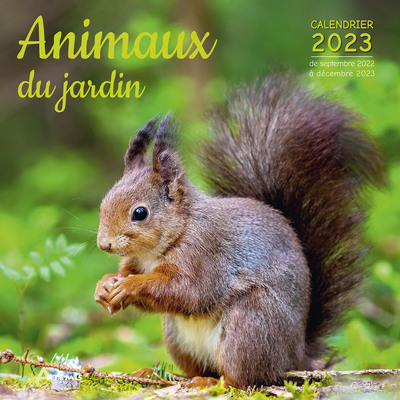 Image de Calendrier animaux du jardin 2023