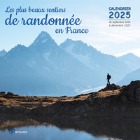 Picture of Calendrier Les plus beaux sentiers de randonnée en France 2025