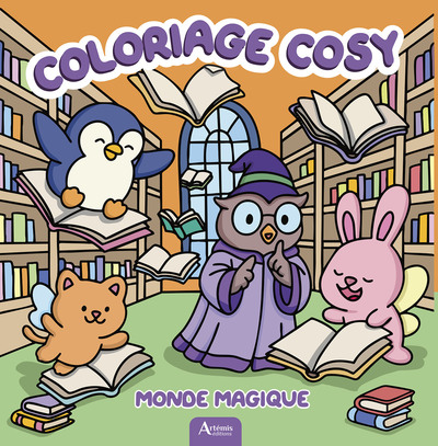 Picture of Coloriage cosy : monde magique