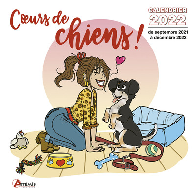 Picture of Calendrier Coeurs de chien 2022