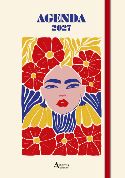 Picture of Agenda portrait fleuri 2027