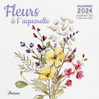 Picture of Calendrier Fleurs à l'aquarelle 2024