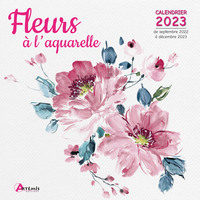 Picture of Calendrier fleurs à l'aquarelle 2023