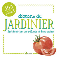 Image de Dictons du jardinier - Éphéméride bloc-notes