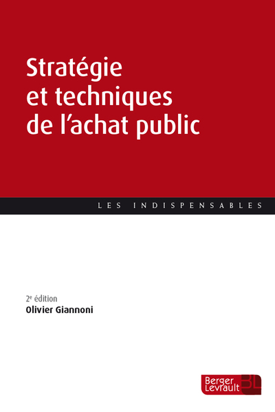 Image de Stratégie et techniques de l'achat public (2e éd.)