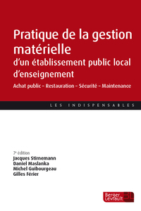 Picture of Pratique de la gestion matérielle d'un EPLE (7e éd.)