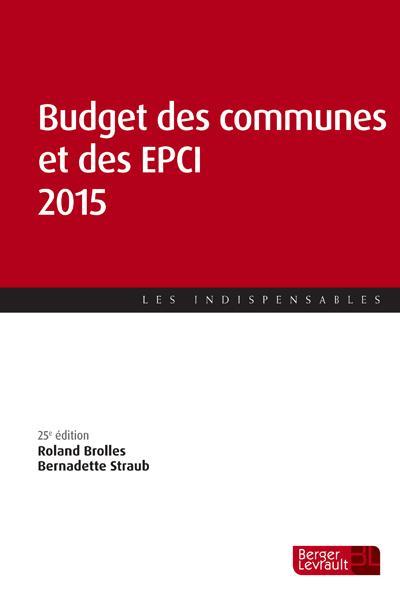 Image de BUDGET DES COMMUNES ET DES EPCI ED 2015