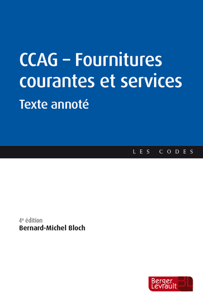 Image de CCAG - Fournitures et services courants (4 éd.)