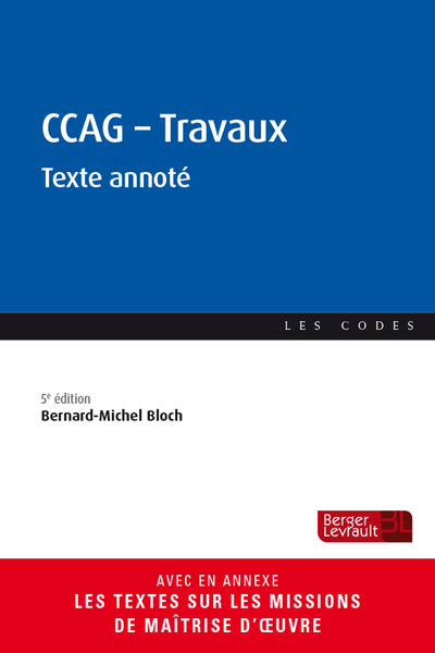 Image de CCAG - Travaux (5 éd.)