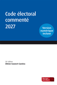 Image de Code électoral commenté 2027 (20e édition)