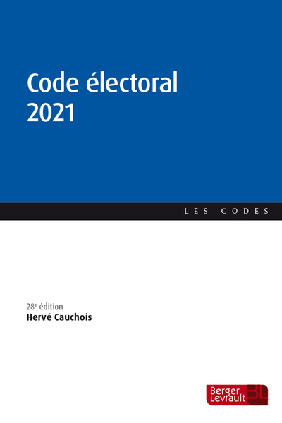 Picture of Code électoral 2021 (28e éd.)