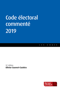 Image de Code électoral commenté 2019 (14e éd.)