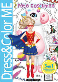 Image de FETE COSTUMEE MINI DRESS AND COLOR ME 3 EN 1