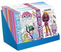 Picture of PLV COMPTOIR PLEINE 24 EX DRESS AND COLOR ME 3 EN 1 (4EX/TITRE - 6 TITRES) - L 44 X P 15.5 X H 29.5