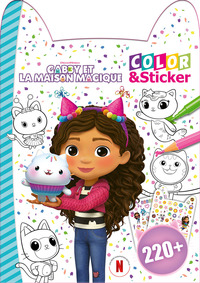 Picture of COLOR & STICKER -1 -LES AMIS - GABBY ET LA MAISON MAGIQUE