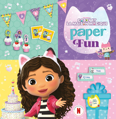 Picture of PAPER FUN - 2 - LA FETE - GABBY ET LA MAISON MAGIQUE