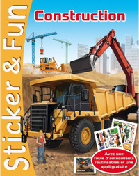 Image de CONSTRUCTION STICKER AND FUN - 2 EN 1