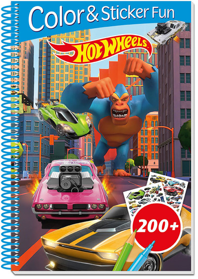 Picture of HOT WHEELS - 3D LENTICULAR COLOR AND STICKER FUN