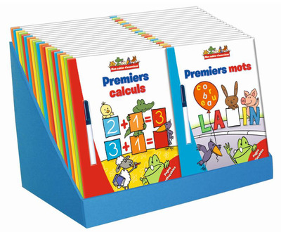 Picture of PLV COMPTOIR PLEINE 20EX MON LIVRE D'ACTIVITES (4EX/TITRE - 5 TITRES)