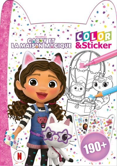 Picture of COLOR & STICKER - 2 - AVENTURES - GABBY ET LA MAISON MAGIQUE