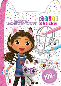 Picture of COLOR & STICKER - 2 - AVENTURES - GABBY ET LA MAISON MAGIQUE