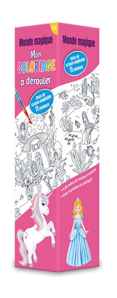 Image de MONDE MAGIQUE - MON COLORIAGE A DEROULER - 142CM X 21CM