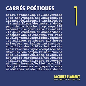 Picture of CARRÉS POÉTIQUES /1