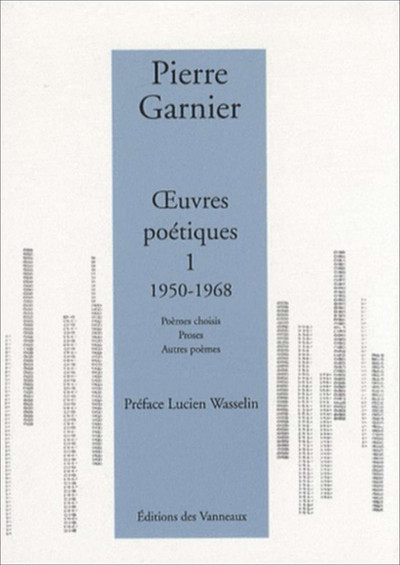 Image de ŒUVRES POÉTIQUES 1950 - 1968 TOME 1