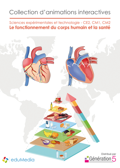Image de Le fonctionnement du corps humain et la santé CE2-CM1-CM2 - Animations interactives