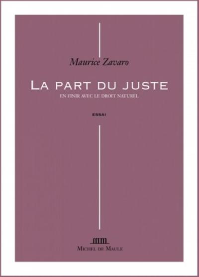Image de La part du juste