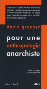 Picture of POUR UNE ANTHROPOLOGIE ANARCHISTE ancienne édition