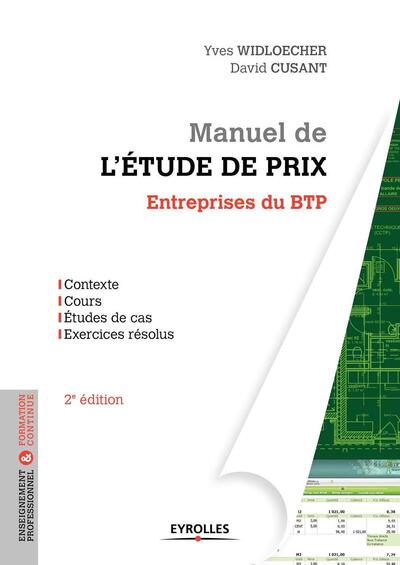 Image de Manuel de l'étude de prix. Entreprises du BTP