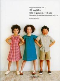 Picture of Happy Homemade Vol. 2 - 20 modèles fille et garçon  3-10 ans