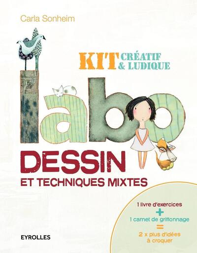 Picture of Labo dessin et techniques mixtes : Kit créatif et ludique