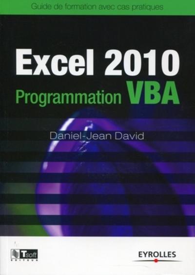 Picture of Excel 2010, programmation VBA