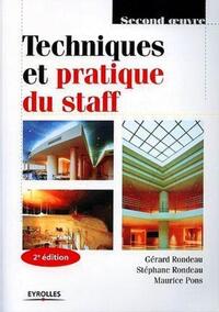 Image de Techniques et pratique du staff