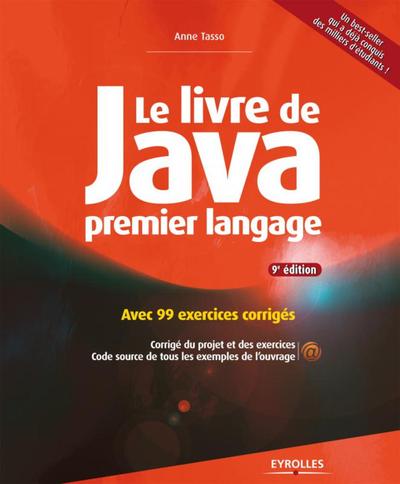Picture of LE LIVRE DE JAVA PREMIER LANGAGE. AVEC 99 EXERCICES CORRIGES