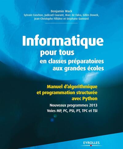 Picture of Informatique pour tous en classes préparatoires aux grandes écoles