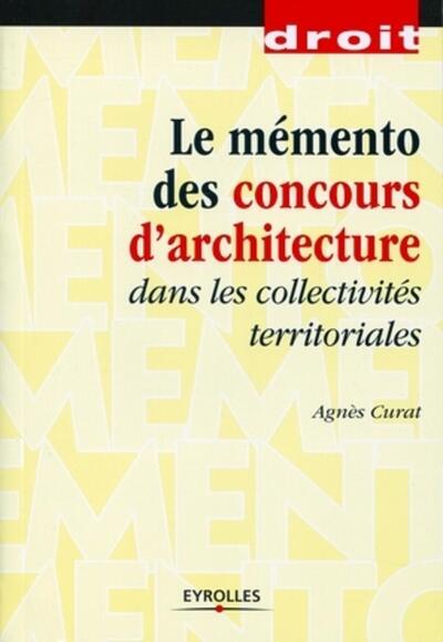 Picture of Le mémento des concours d'architecture
