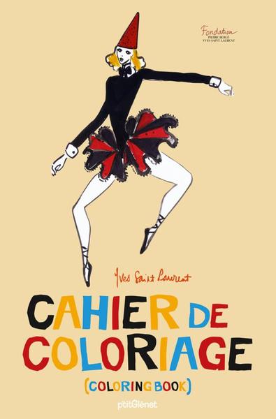 Picture of Cahier de coloriage Yves Saint Laurent - Luxe