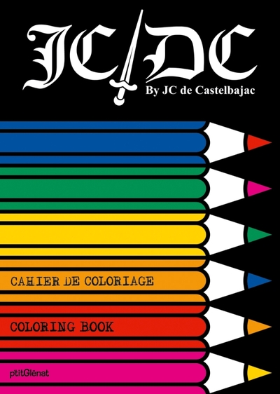 Picture of Cahier de coloriage JCDC by JC de Castelbajac - Petit format