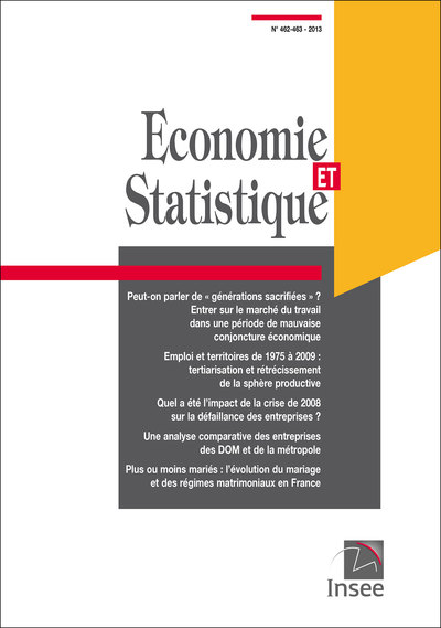 Picture of Économie et statistique N° 462-463