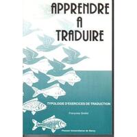 Image de Apprendre à traduire - typologie d'exercices de traduction