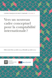 Picture of VERS UN NOUVEAU CADRE CONCEPTUEL POUR LA COMPTABILITÉ INTERNATIONALE ?