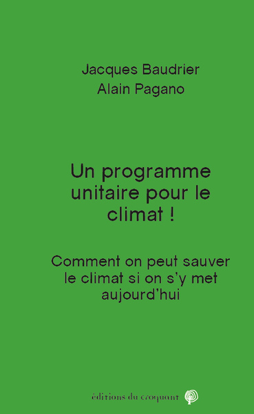 Image de Un programme unitaire pour le climat
