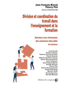 Picture of Division et coordination du travail dans l'enseignement et la formation