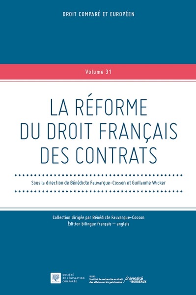 Image de La réforme du droit français des contrats