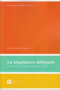 Image de LA LÉGISLATION DÉLÉGUÉE
