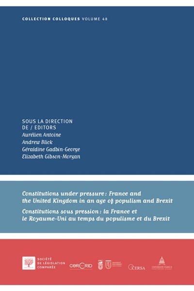 Image de Constitutions under pressure : France and the United Kingdom in an age of populism and Brexit