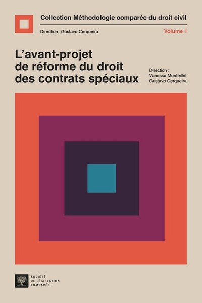 Picture of L'avant-projet du droit des contrats spéciaux